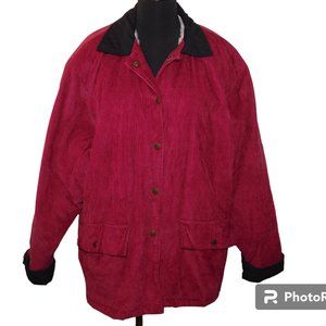 Blair Corduroy Women's Winter Coat Size 3XL
